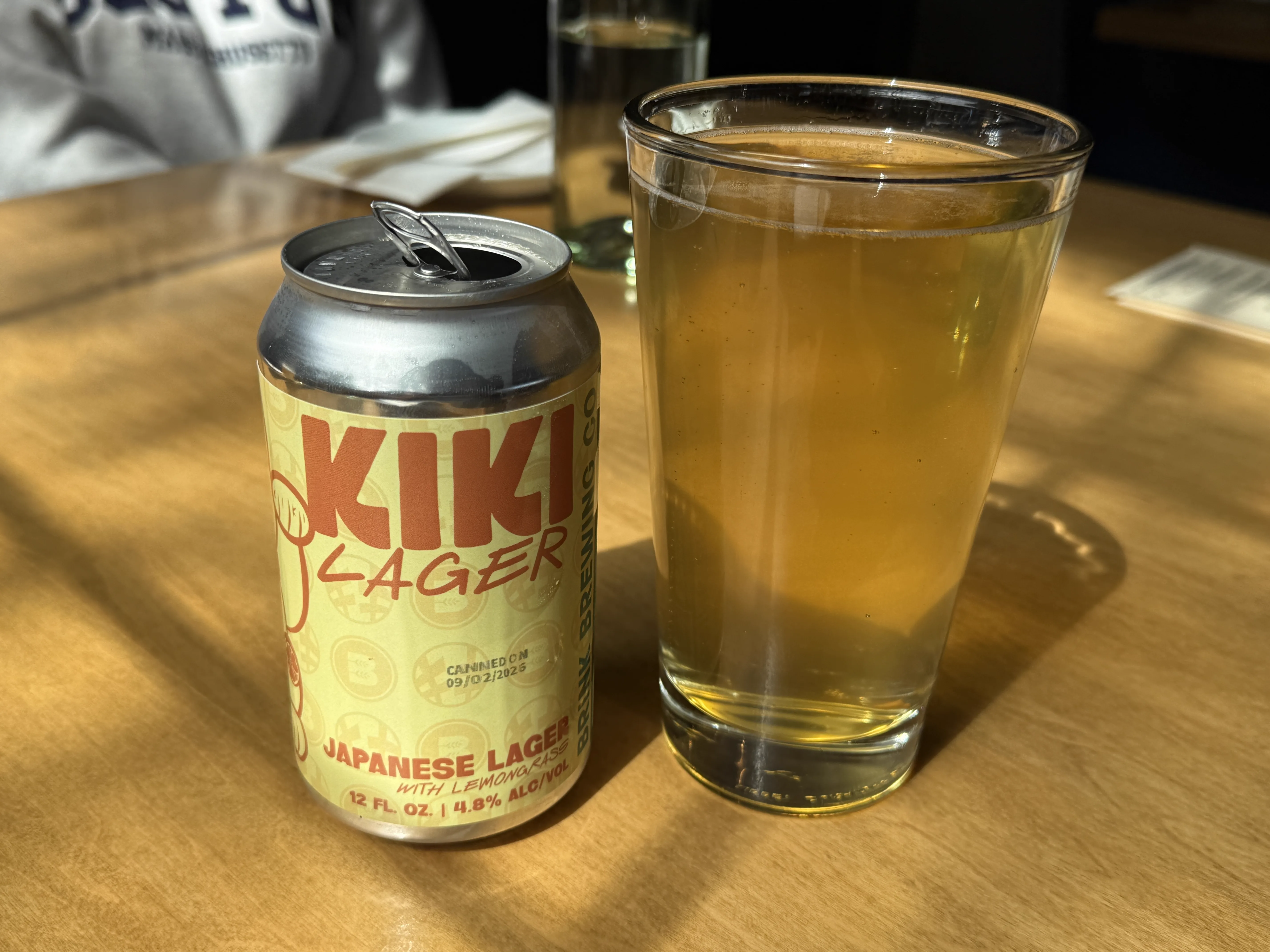 Kiki Lager served at Kiki on Ludlow