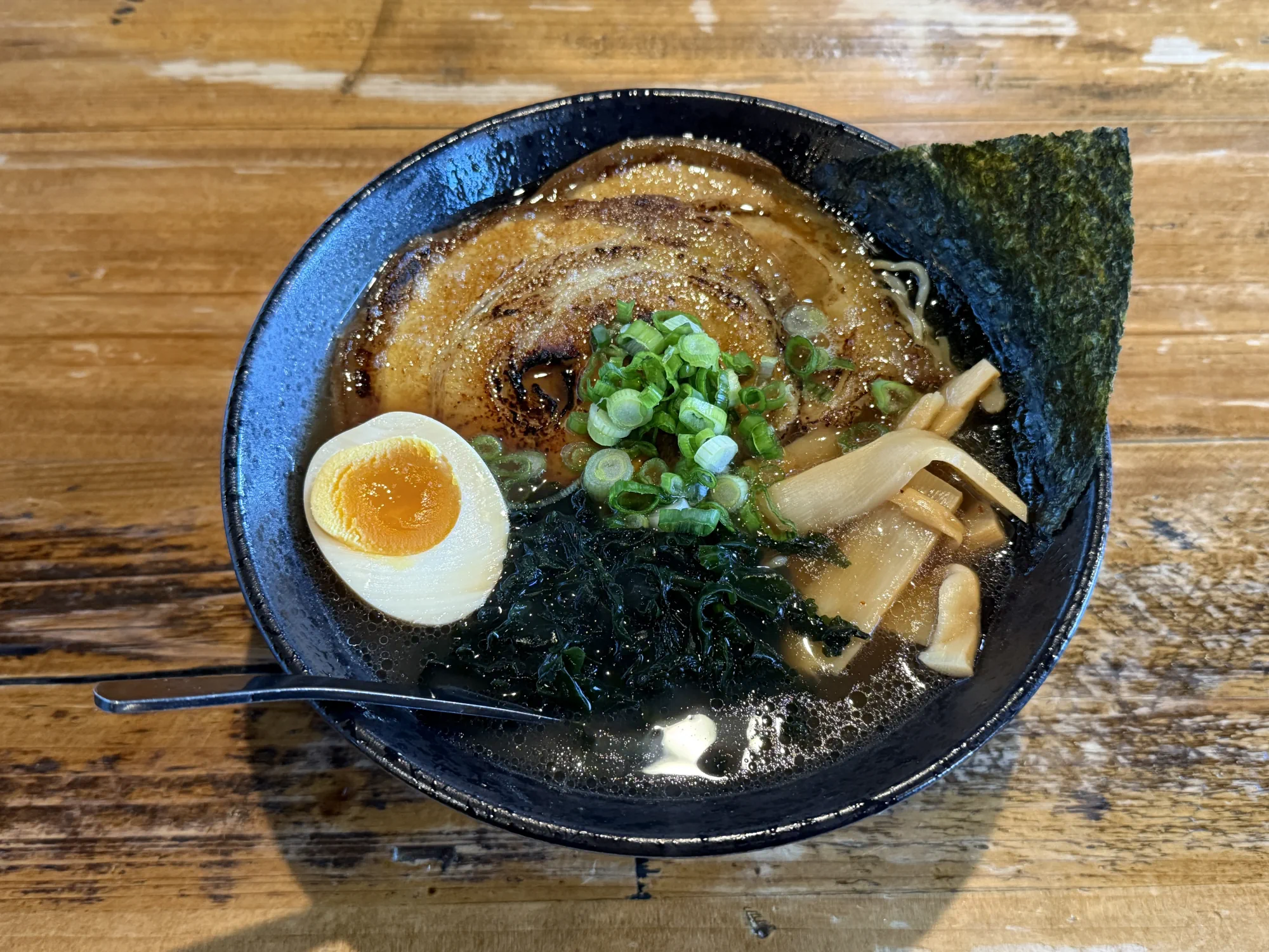 Classic Sho-yu Ramen at Ramen Hachi