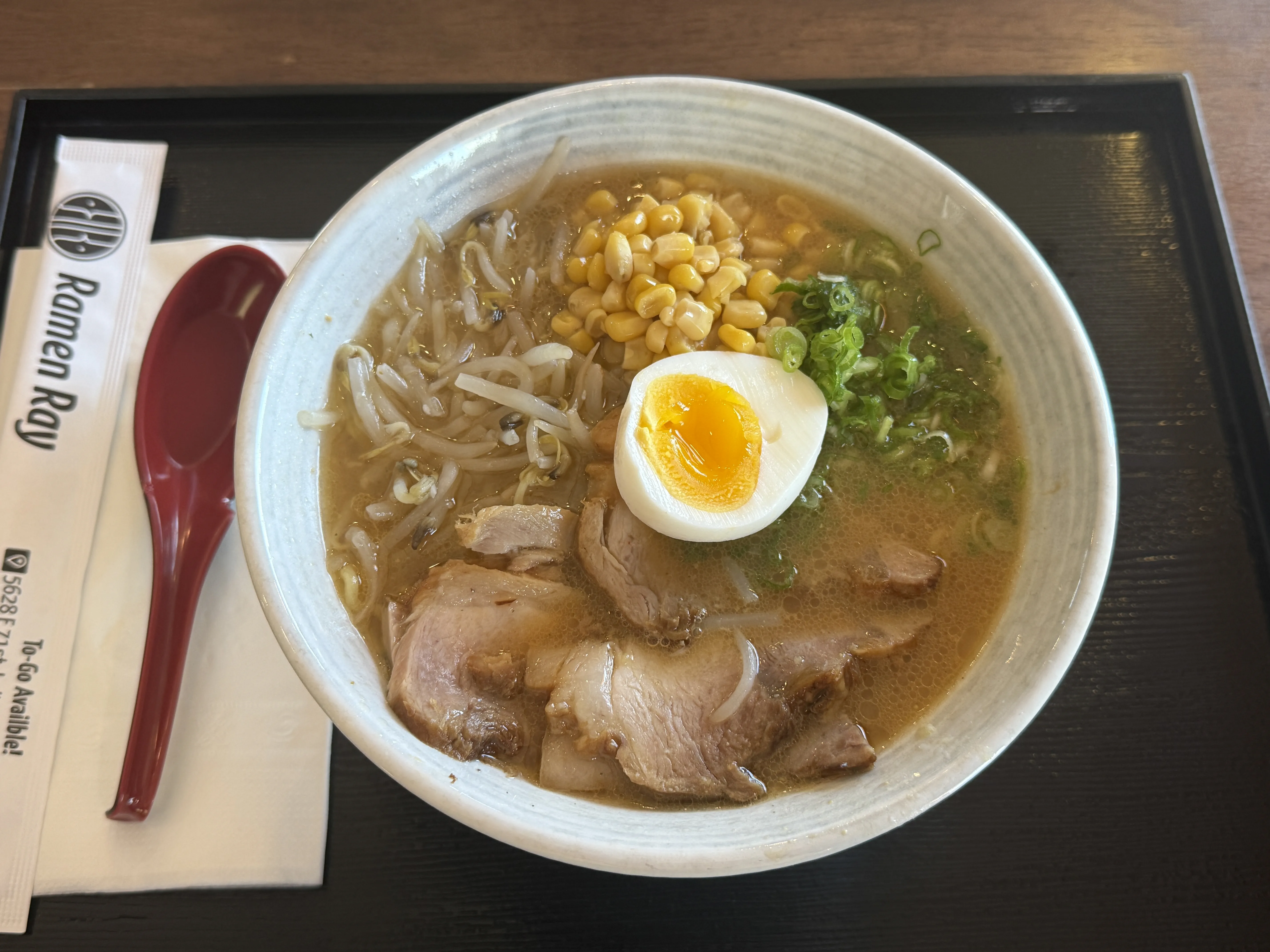 Miso Ramen at Ramen Ray
